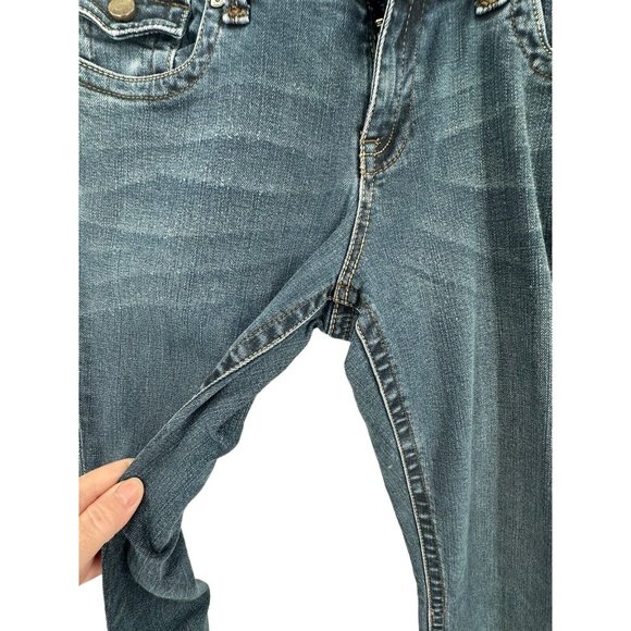 Kut From the Kloth Natalie High Rise Bootcut Blue Denim Jeans Size 8 - Picture 6 of 10